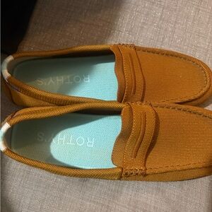 Rothy's  Brown Slip-On Loafers